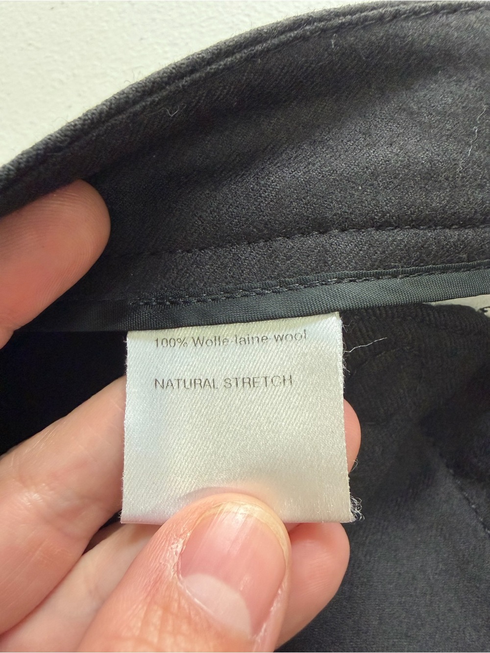 Akris Punto Black 100% Wool Natural Stretch Straight Leg Pants Size 4 - Picture 5 of 10